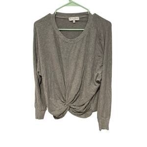 Vintage Michael Stars Los Angeles grey cinched sweater small